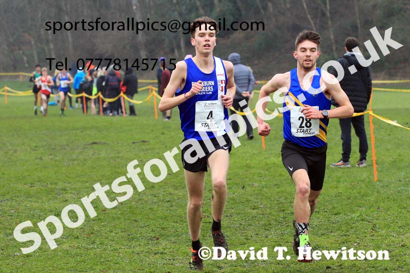 Junior Mens 2023 Northern Cross Country Champs., Witton Park, Blackburn. Photo: David T. Hewitson/Sports for All Pics